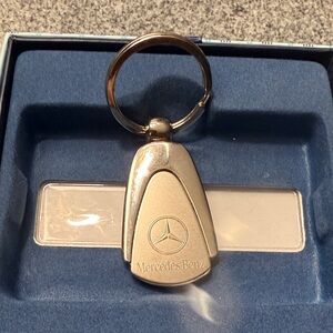 Mercedes Benz silver keychain from Danbury CT Mercedes. New